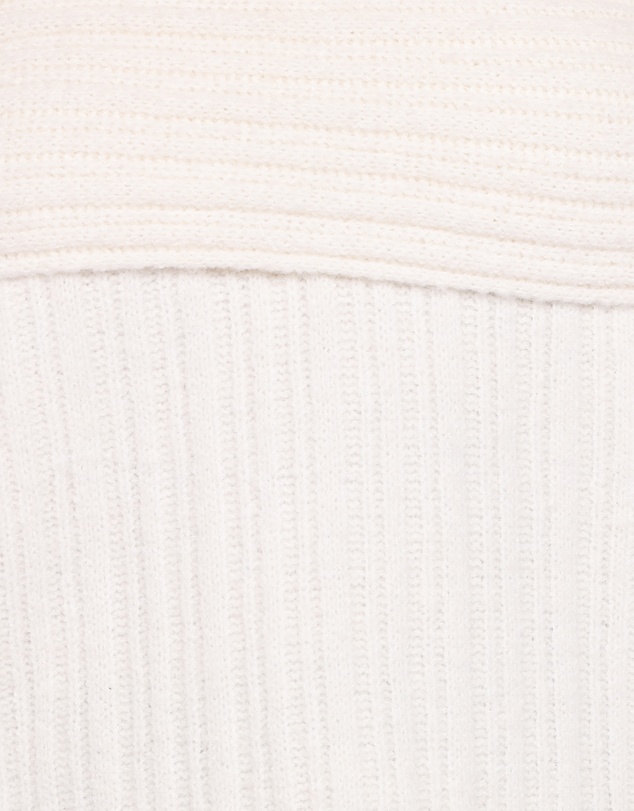 Petal & Pup - Kenny Off Shoulder Knit Sweater - Cream