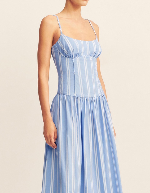 Shona Joy - Omri Panelled Bustier Maxi Dress - ICONIC EXCLUSIVE