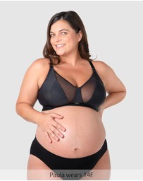 Hotmilk Maternity Lingerie - Flawless Full Cup Plunge Nursing Bra - Wirefree