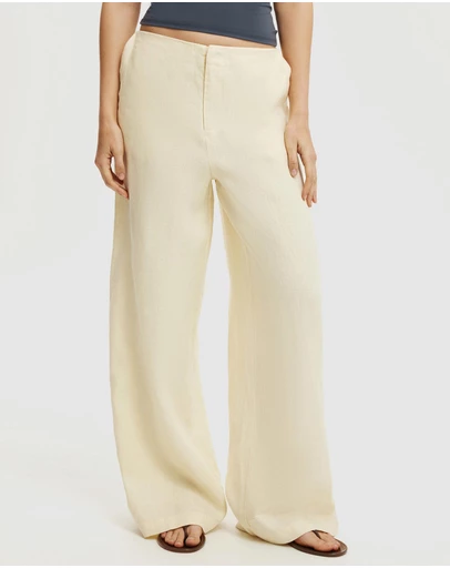 Cotton On - Summer Suiting Izzy Linen Pants