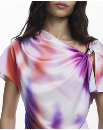 Desigual - Ombre draped Blouse