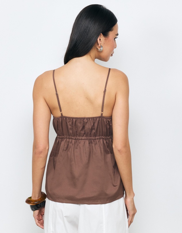 AERE - Darcy Square Neck Cami Top