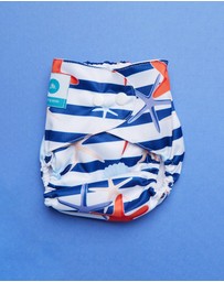 itti bitti - Reusable Swim Nappy + Small Double Pocket Wetbag - Rockpool