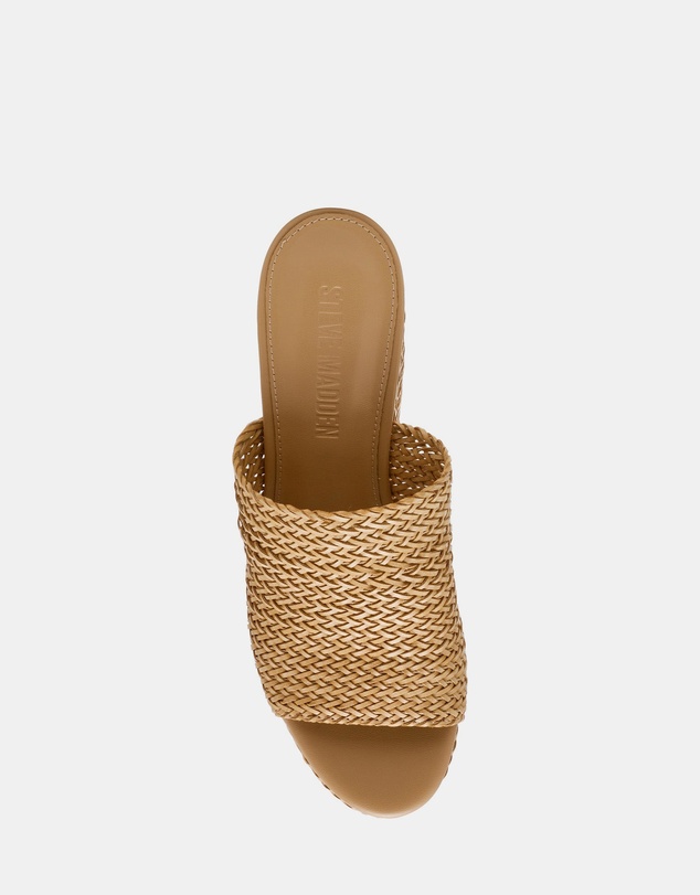 Steve Madden - Cassi light natural raffia