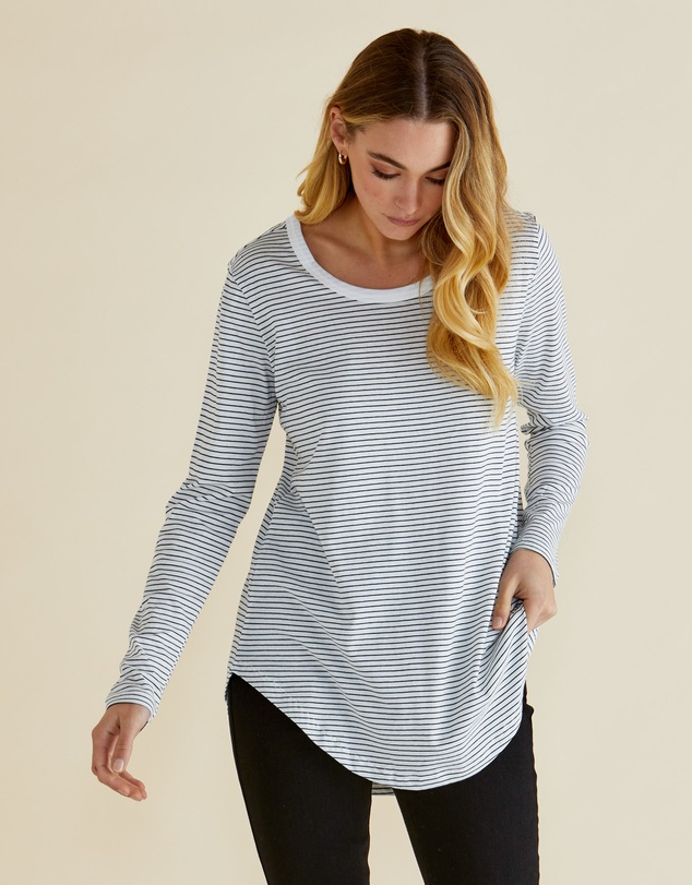 Betty Basics - Megan Long Sleeve Top