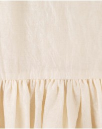 Designer Kidz - Noa Puff Sleeve Bow Back Dress