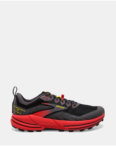 Black, Fiery Red & Yellow