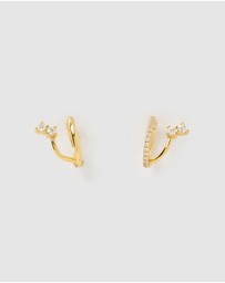 Izoa - Colette Huggie Earrings