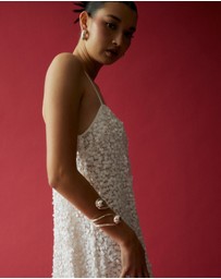 Lover - Claudia Sequin Shift Maxi Dress
