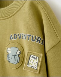 M.N.G - E-Ready Sweatshirt - Babies-Kids