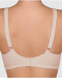 Naturana - Cotton Wirefree Wide Strap Bra