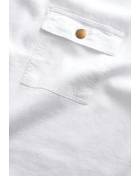 NEXT - Linen Blend Summer Front Pocket Top