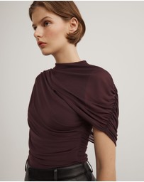 Witchery - Mesh Cape Top