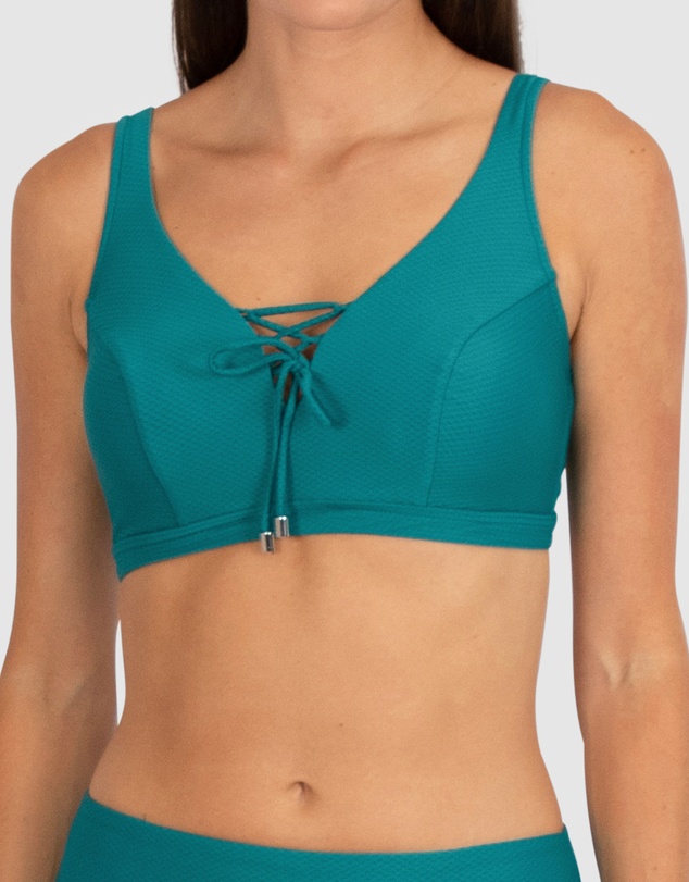Baku Swimwear - Rococco E/F/G Cup Lace Up Bikini Bra Top