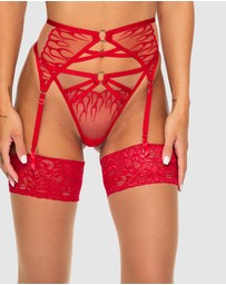 Ann Summers - Flames Of Passion Suspender Belt
