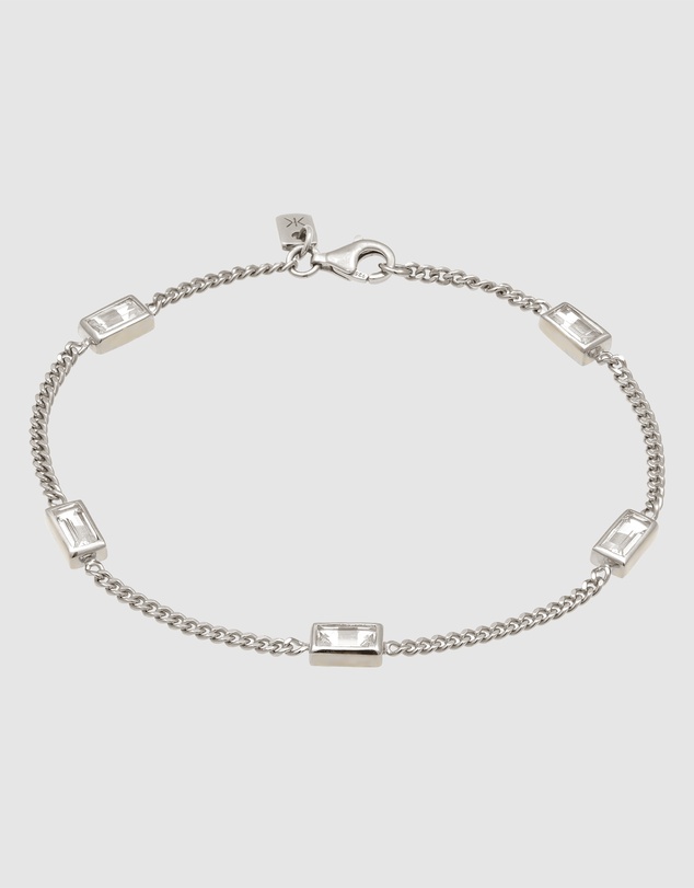 Kuzzoi - ICONIC EXCLUSIVE - Topaz Bracelet in 925 Sterling Silver