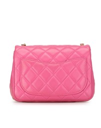 Pre-Loved by Azura Reborn - Pre-Loved Mini Square Classic Lambskin Pearl Crush Flap