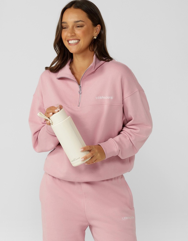 Lorna Jane - Streamline Quarter Zip Sweat