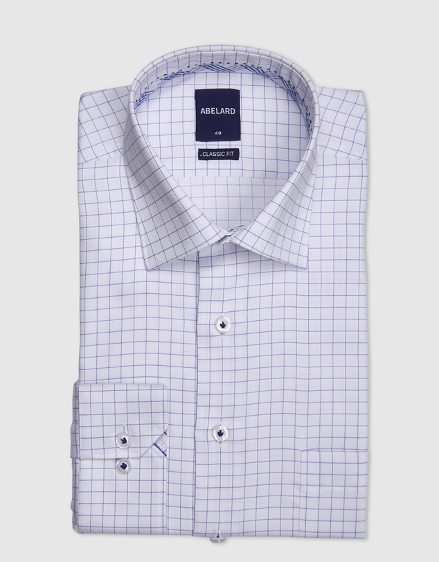 Abelard - Longchamp Check Classic Fit Shirt