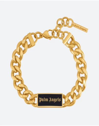 Palm Angels - Martino GP Plaque Chain Bracelet