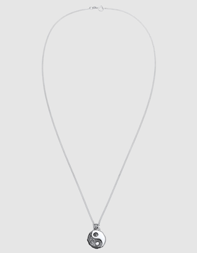 Kuzzoi - ICONIC EXCLUSIVE - Yin Yang Pendant Necklace in 925 Sterling Silver