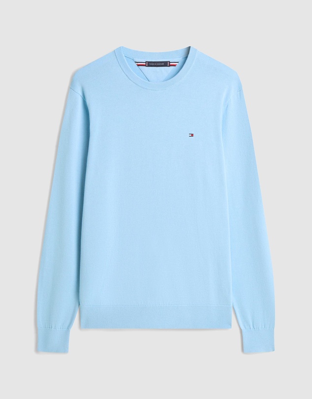 Tommy Hilfiger - Flag Embroidery Crew Neck Jumper