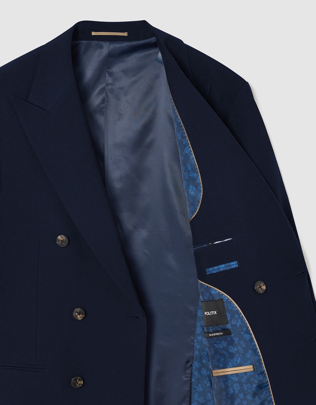 Politix - Elijah Double Breasted Tailored Jacket