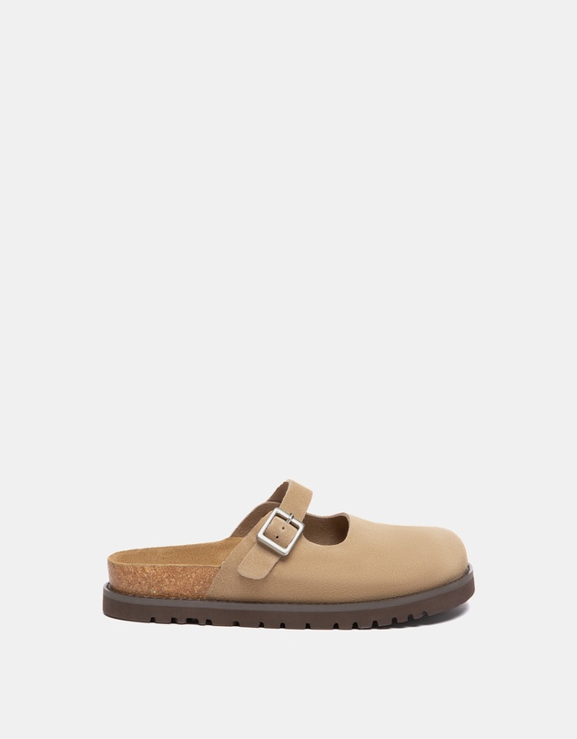 EVERAU - Australian Shepherd Ugg Brikon Cow Suede Upper Loafer Oxfords Flats