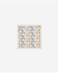 Calibre - Pastel Parlor Pocket Square Cream Combo
