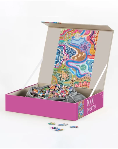 Journey Of Something - 1000 Piece Puzzle - Colourful Life