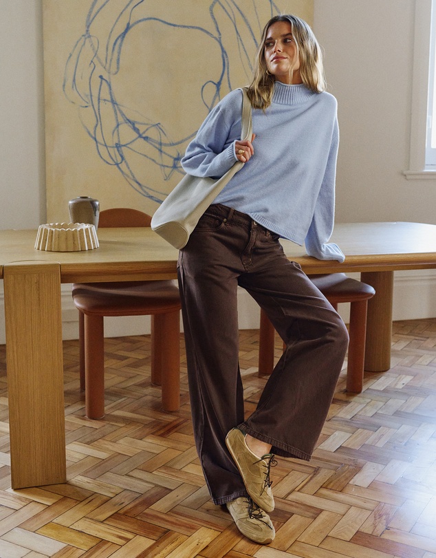 Ceres Life - Finley Funnel Neck Knit