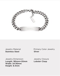 Emporio Armani - Silver Bracelet