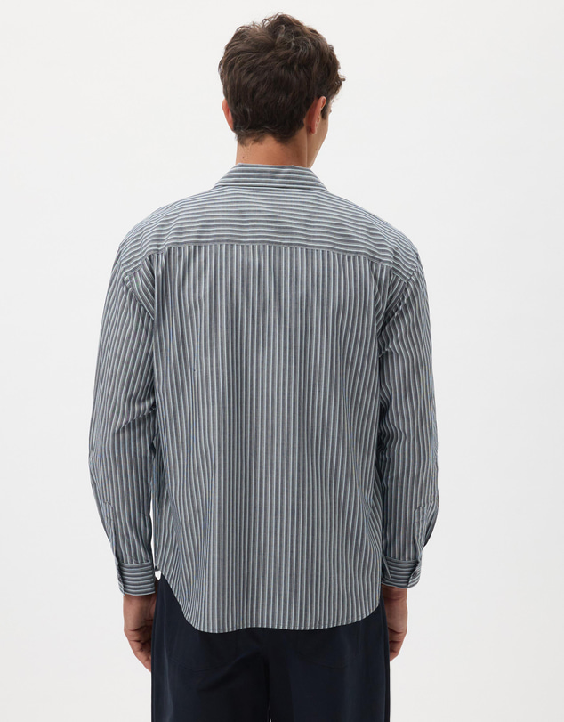 AERE - Summer Cotton Stripe Shirt