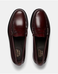 G. H. BASS - ICONIC EXCLUSIVE - Weejun Heritage Larson Moc Penny Loafers