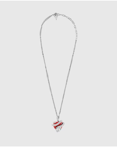 GUESS - Silver-Tone Vintage Guess Necklace