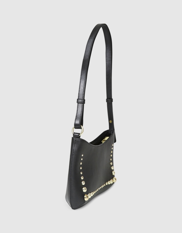 Belle & Bloom - Girls Like Us Studded Leather Shoulder Bag