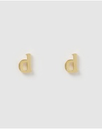 Izoa - Little Letter D Stud