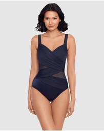 Miraclesuit Swimwear  - Network Madero DD Cup Underwired One Piece Shaping Swimsuit