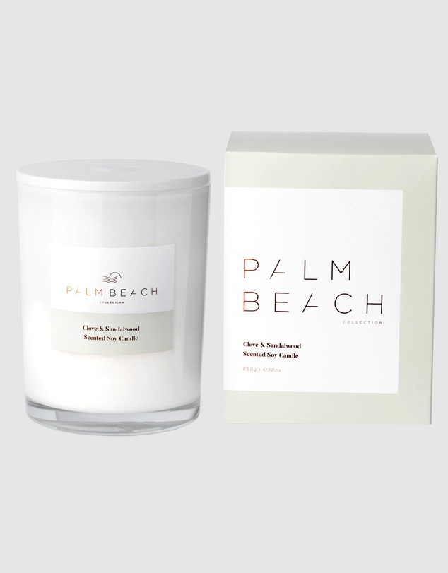 Palm Beach Collection - Clove & Sandalwood Scented Soy Candle 850g