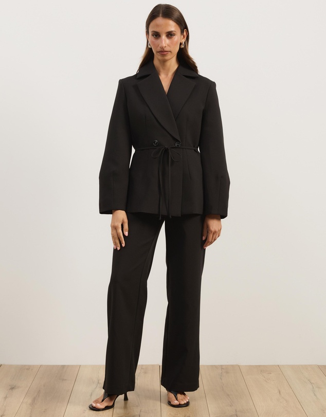 Atmos&Here - Vaila Tailored Wide Leg Pants
