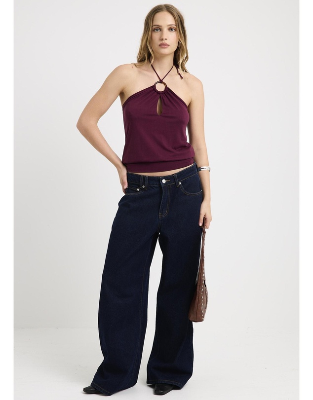 Insight - Gabriette Halter Ring Top