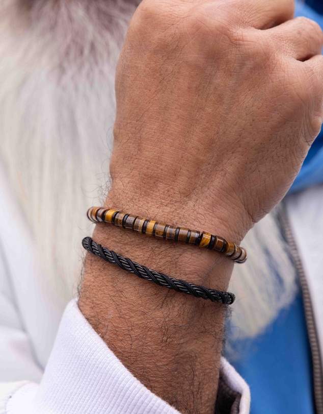 PIG&HEN - Brontide 6mm Adjustable Bracelet