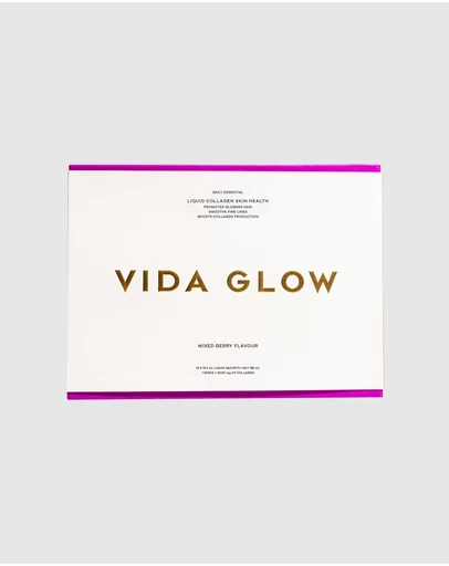 Vida Glow - Liquid Collagen Skin Health - Mixed Berry