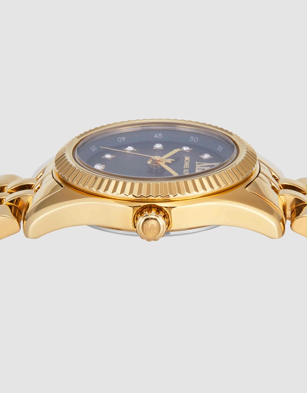 Michael Kors - Lexington Gold Tone Analogue Watch