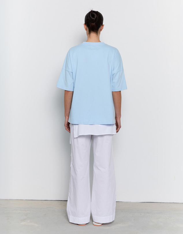 Pinky & Kamal - Wide Leg Pants With Skirt