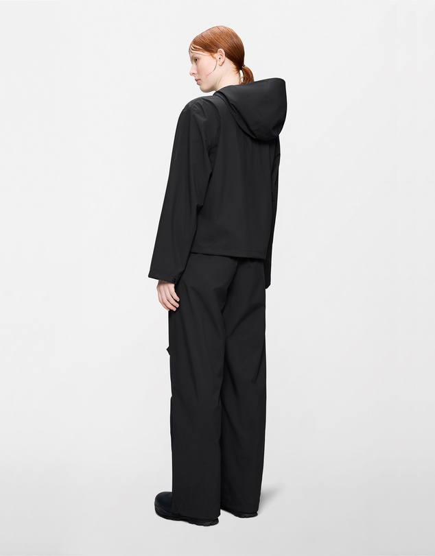 RAINS - Suva Hardshell Short String Women's Jacket Black