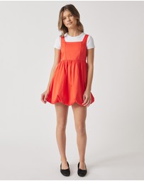 Decjuba Kids - Alice Bubble Hem Dress - Kids-Teens