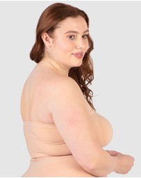B Free Intimate Apparel - Cotton-Rich Padded Strapless Bra (A-B-C) Cup