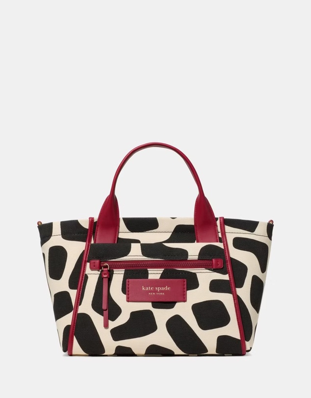 Kate Spade - Dash Giraffe Printed Canvas Tote Bag