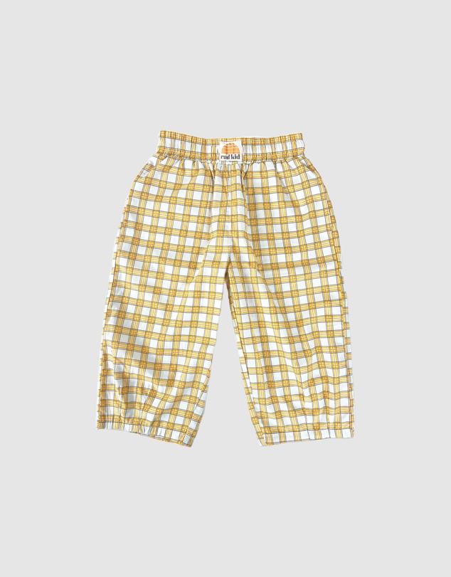 Banabae - Rad Kid Barrel Leg Pant - Check